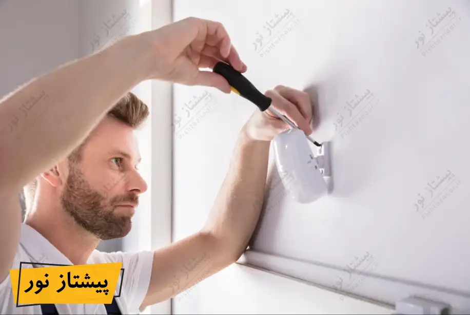 تنظیم سنسور حرکتی راه پله