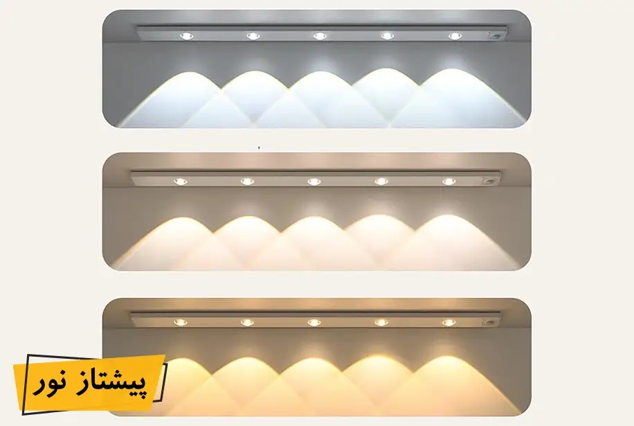 چراغ زیرکابینتی شارژی سنسوردار 5 وات 80 سانتی متر نوریکس